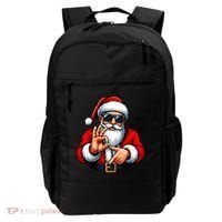 Six Seven 6 7 Meme Santa Christmas Backpack thumb 0