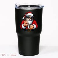 Six Seven 6 7 Meme Santa Christmas Tumbler thumb 0