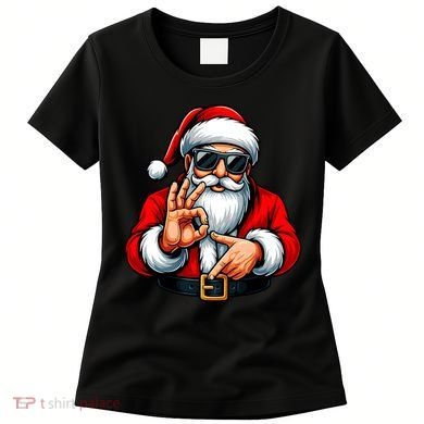 Six Seven 6 7 Meme Santa Christmas Women's T-Shirt