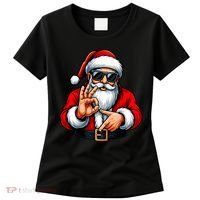 Six Seven 6 7 Meme Santa Christmas Women's T-Shirt thumb 0