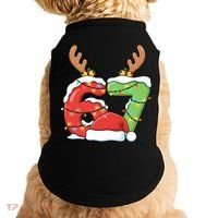 Six Seven 67 Funny Teacher Christmas Doggie Tank thumb 0