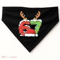 Six Seven 67 Funny Teacher Christmas USA-Made Doggie Bandana thumb 0