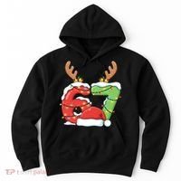 Six Seven 67 Funny Teacher Christmas Hoodie thumb 0