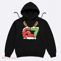 Six Seven 67 Funny Teacher Christmas Hoodie thumb 0
