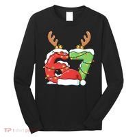 Six Seven 67 Funny Teacher Christmas Long Sleeve Shirt thumb 0