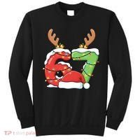 Six Seven 67 Funny Teacher Christmas Sweatshirt thumb 0
