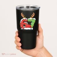 Six Seven 67 Funny Teacher Christmas Tumbler thumb 2