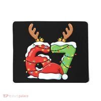 Six Seven 67 Funny Teacher Christmas Mousepad thumb 0