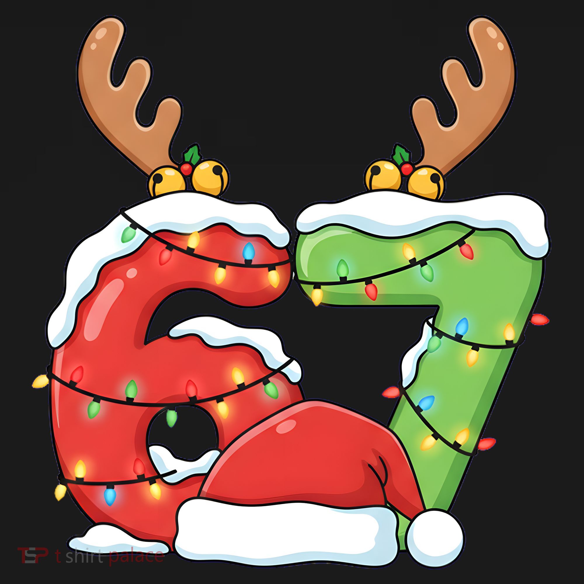 Six Seven 67 Funny Teacher Christmas Mousepad