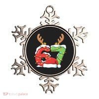 Six Seven 67 Funny Teacher Christmas Ornament thumb 0