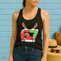 Six Seven 67 Funny Teacher Christmas Women's Tank Top thumb 2