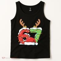 Six Seven 67 Funny Teacher Christmas Tank Top thumb 2