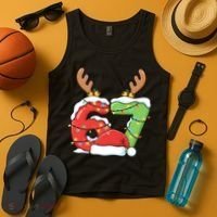 Six Seven 67 Funny Teacher Christmas Tank Top thumb 4