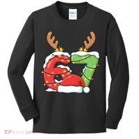 Six Seven 67 Funny Teacher Christmas Kids Long Sleeve Shirt thumb 0