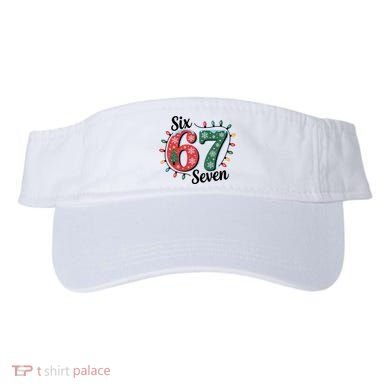 Six Seven 67 6-7 Christmas Lights Xmas Meme Visor