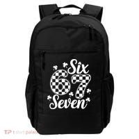 Six Seven 67 St. Patrick's Day Irish Clover 6-7 Meme Backpack thumb 0