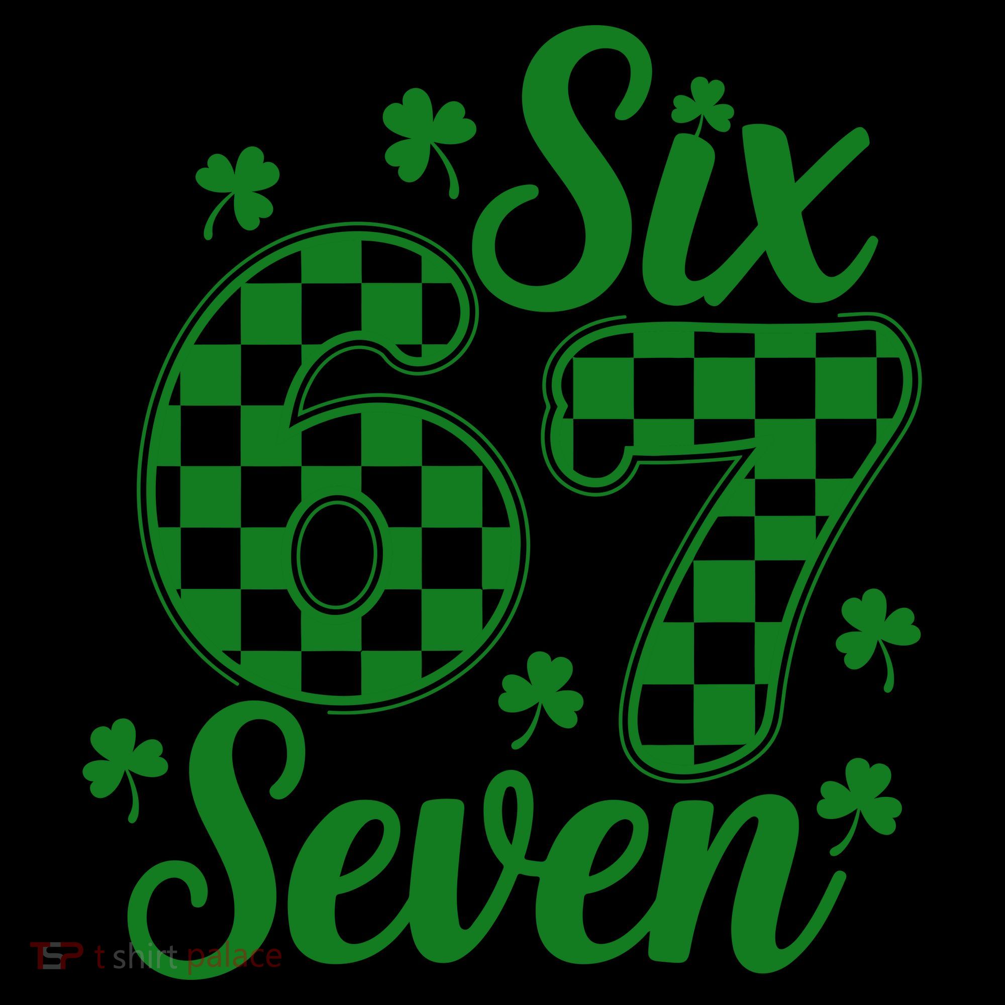 Six Seven 67 St. Patrick's Day Irish Clover 6-7 Meme Coffee Mug