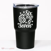 Six Seven 67 St. Patrick's Day Irish Clover 6-7 Meme Tumbler thumb 0