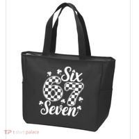 Six Seven 67 St. Patrick's Day Irish Clover 6-7 Meme Tote Bag thumb 3