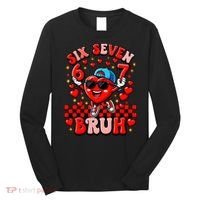 Six Seven 67 Meme Cool 6-7 Valentines Day Long Sleeve Shirt thumb 0