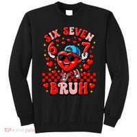 Six Seven 67 Meme Cool 6-7 Valentines Day Sweatshirt thumb 0