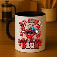 Six Seven 67 Meme Cool 6-7 Valentines Day Coffee Mug thumb 4