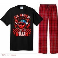 Six Seven 67 Meme Cool 6-7 Valentines Day Pajama Set thumb 0