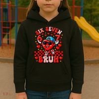 Six Seven 67 Meme Cool 6-7 Valentines Day Kids Hoodie thumb 3