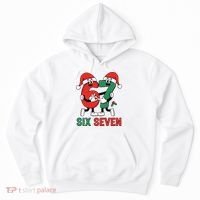 Six Seven 6-7 67 Christmas Funny Cute Hoodie thumb 0