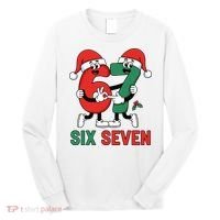 Six Seven 6-7 67 Christmas Funny Cute Long Sleeve Shirt thumb 0