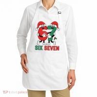 Six Seven 6-7 67 Christmas Funny Cute Apron thumb 2