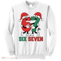 Six Seven 6-7 67 Christmas Funny Cute Sweatshirt thumb 0