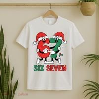Six Seven 6-7 67 Christmas Funny Cute T-Shirt thumb 2