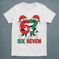 Six Seven 6-7 67 Christmas Funny Cute T-Shirt thumb 5