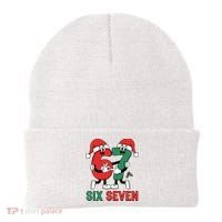 Six Seven 6-7 67 Christmas Funny Cute Beanie thumb 0
