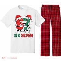 Six Seven 6-7 67 Christmas Funny Cute Pajama Set thumb 0