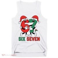 Six Seven 6-7 67 Christmas Funny Cute Tank Top thumb 0