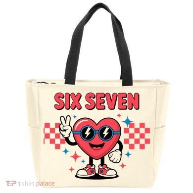 Six Seven 6-7 Valentines Day Tote Bag