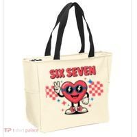 Six Seven 6-7 Valentines Day Tote Bag thumb 2