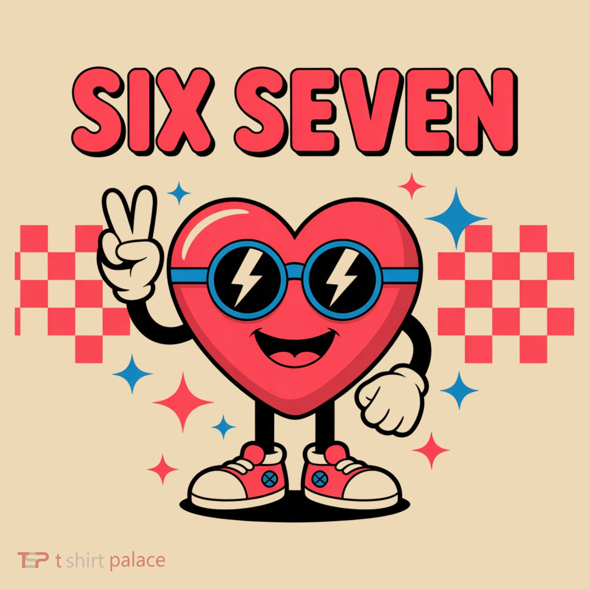 Six Seven 6-7 Valentines Day Tote Bag