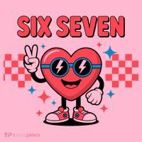 Six Seven 6-7 Valentines Day Coaster thumb 2