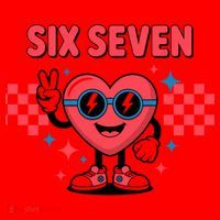 Six Seven 6-7 Valentines Day Santa Hat thumb 1