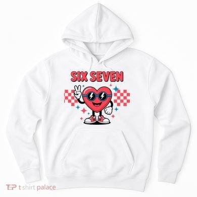 Six Seven 6-7 Valentines Day Hoodie