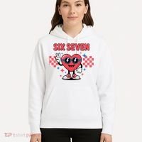 Six Seven 6-7 Valentines Day Hoodie thumb 5