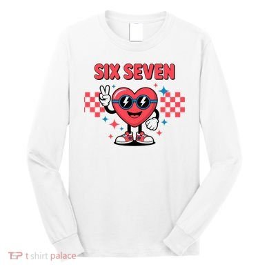 Six Seven 6-7 Valentines Day Long Sleeve Shirt