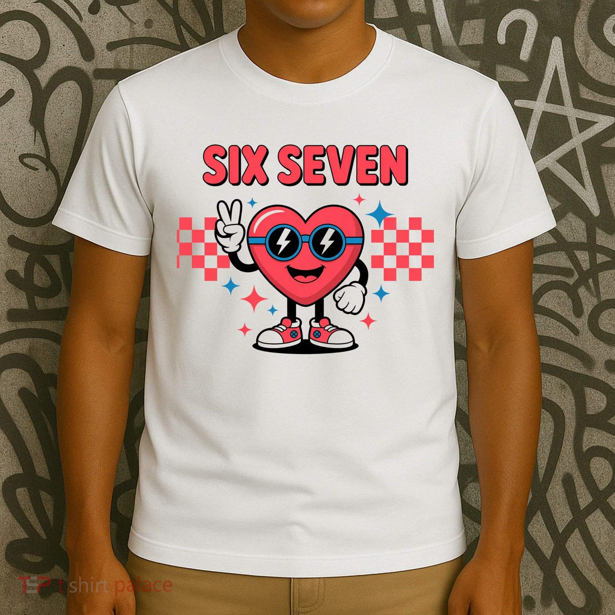 Six Seven 6-7 Valentines Day T-Shirt
