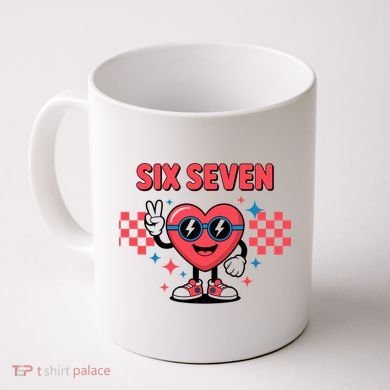 Six Seven 6-7 Valentines Day Coffee Mug
