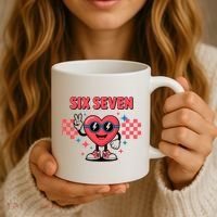 Six Seven 6-7 Valentines Day Coffee Mug thumb 3