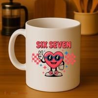 Six Seven 6-7 Valentines Day Coffee Mug thumb 4