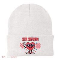 Six Seven 6-7 Valentines Day Beanie thumb 0